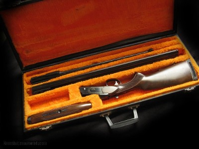 Collectible Early Valmet 412 2 Barrel Set Cased