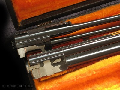Collectible Early Valmet 412 2 Barrel Set Cased - Image 2 of 5