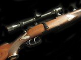 Steyr Mannlicher "1950" 270 Rifle Custom Stock Inlays Scoped - 2 of 5