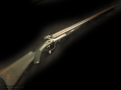 Superb Dickson Heavy 10 Bore Double Rifle