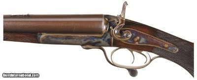 Cased W.W. Greener 12 Bore Hammer Rifle, Leftie! - Image 4 of 5