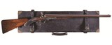 Cased W.W. Greener 12 Bore Hammer Rifle, Leftie!