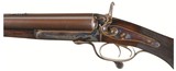 Cased W.W. Greener 12 Bore Hammer Rifle, Leftie! - 4 of 5