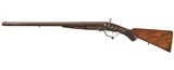 Cased W.W. Greener 12 Bore Hammer Rifle, Leftie! - 2 of 5