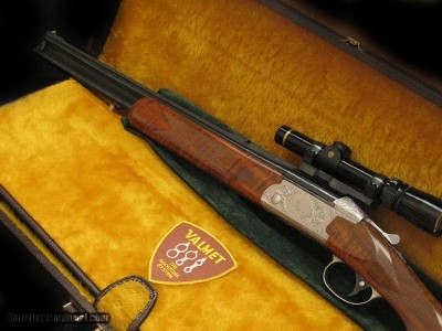 Custom Valmet 412 2 Barrel Set Hurst Engraved Cased - Image 6 of 8