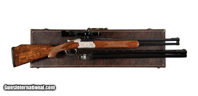 Custom Valmet 412 2 Barrel Set Hurst Engraved Cased - Image 2 of 8