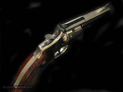 Smith & Wesson 19-3 Nickel 4" 357 - Image 3 of 5