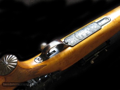Griffin & Howe marked Custom Springfield 35 Whelen No. 1 Scoped - Image 3 of 5