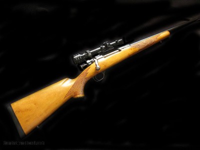 Griffin & Howe marked Custom Springfield 35 Whelen No. 1 Scoped