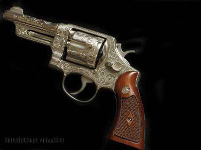 Engraved Smith & Wesson Pre 20 38/44 4"