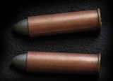 Pair of machined 8ga shotgun shells