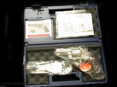 Colt Python Stainless Factory Engraved 3" 357 NIB - Image 1 of 2