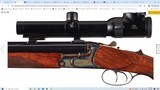 Krieghoff Optima Drilling 20ga and 375 Flanged Magnum, Scoped - 4 of 4