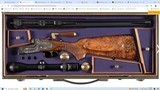 Incredible Jung Sidelock "Kugeldrilling" 416 Rigby/300 H&H Cased and Scoped - 2 of 5