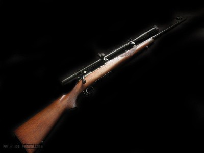Winchester 54 Delux 22H scoped - Image 3 of 5