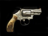 Beautifully Engaved Smith & Wesson 66-3 357