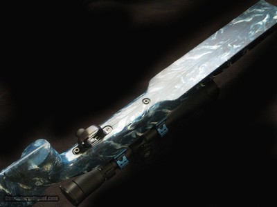 Custom Bench Rifle 40XBR Scoped - Image 2 of 5