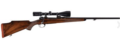 William Evans 270 Win England Scoped Engraved Oberndorf Mauser