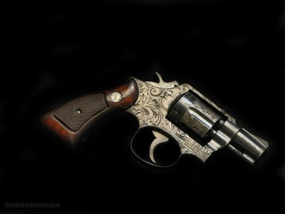 Engraved S&W Mod 10-5 38 2"