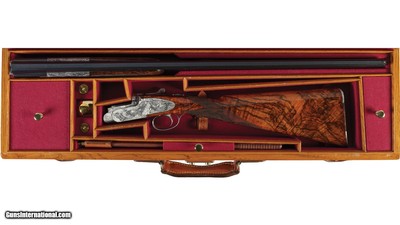 Creative Art Galazan 20ga Sidelock O/U Cased - Image 3 of 8