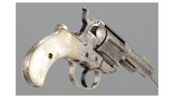 Colt 1877 Lightning 38 Engraved Nickel Pearl 2 1/2