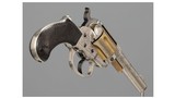 Period engraved Colt Lightning 38 Sheriff's model 3 1/2