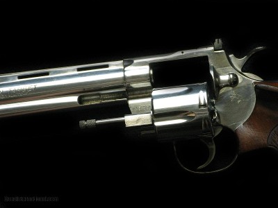 Colt Python Nickel Target 8