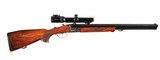 Krieghoff Optima Drilling 20ga and 375 Flanged Magnum, Scoped - 3 of 4