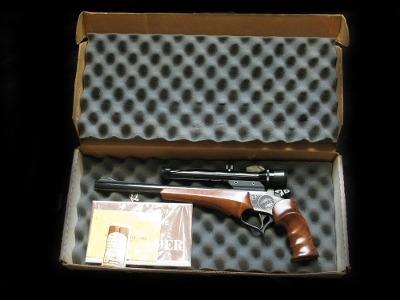 Thompson Center Contender Super 14 357 Herrett Boxed Scoped
