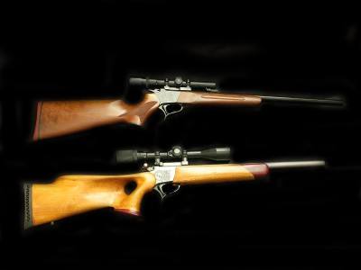 TC Contender Custom Carbine 222Rem Scoped