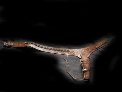Fancy Buscadero Rig44 Waist 44/45 loops - Image 1 of 2
