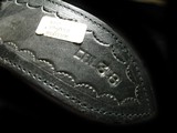 Sturdy Tooled and Lined Gunbelt, M (36