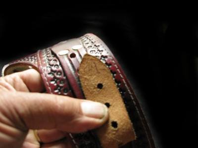As New Suede Lined Gunbelt 34