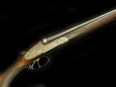 August Lebeau (Courally) 9.3x74R SLE Double RIfle - Image 2 of 5
