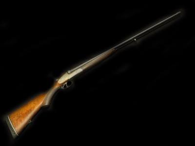 August Lebeau (Courally) 9.3x74R SLE Double RIfle