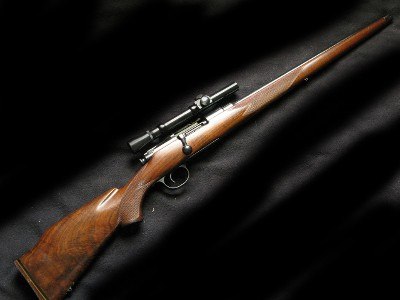 Custom Greek Mannlicher 6.5x54 Fullstock scoped - Image 1 of 5