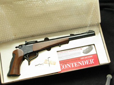 TC Contender 375 Win Pistol NOS Boxed - Image 1 of 1