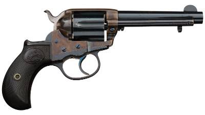 "Tobacco" Colt 1877 Lightning High Original Condition - Image 2 of 3