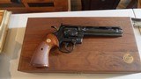 Colt Python- Factory Engraved- One of One Serial # NEVADA1 Custom Order in 1978 - 11 of 15