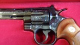 Colt Python- Factory Engraved- One of One Serial # NEVADA1 Custom Order in 1978 - 2 of 15