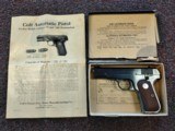 Colt Pocket model, 32 ACP, hammerless With box - 2 of 11