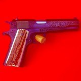 ENGRAVED COLT CUSTOM SERIES 70 .45ACP - Image 3 of 19
