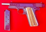 ENGRAVED COLT CUSTOM SERIES 70 .45ACP - Image 8 of 19