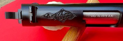 ENGRAVED COLT CUSTOM SERIES 70 .45ACP - Image 5 of 19