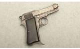Beretta Model 1934 Custom Engraved .32 Automatic Colt Pistol (.32 ACP) - 1 of 3