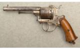 Belgian Model Pinfire Revolver, Unknown Caliber - 3 of 3