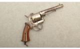 Belgian Model Pinfire Revolver, Unknown Caliber - 1 of 3