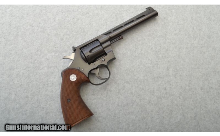 Colt-King Super Target Official Police Heavy Barrrel Revolver 38 Special