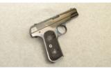 Colt Model 1903 Hammerless .32 Rimless
3 3/4