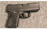 Springfield ~ XDS-9 ~ 9mm Luger - 1 of 2